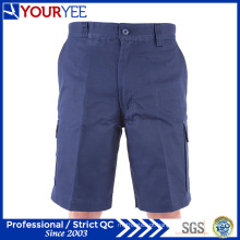 Algodão broca azul marinho shorts trabalho de carga (ygk114)